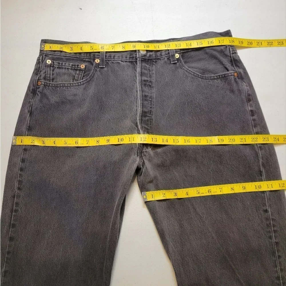 Levi's 501 Vintage Y2K Classic Men's Jeans Faded Black